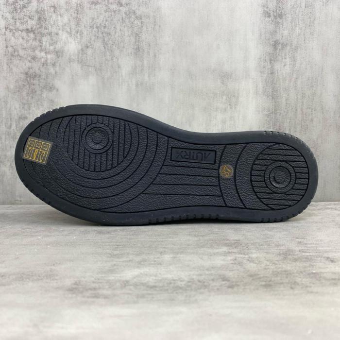 AUTRY Low Super Vintage Mesh Sneakers 'White Black'