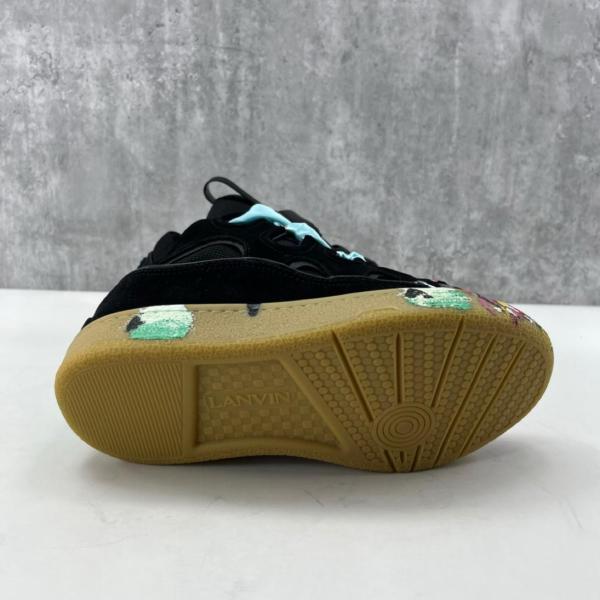 Lanvin Leather Curb Gallery Dept. Black Multi