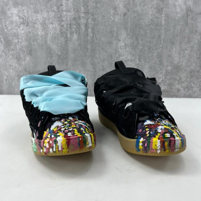 Lanvin Leather Curb Gallery Dept. Black Multi