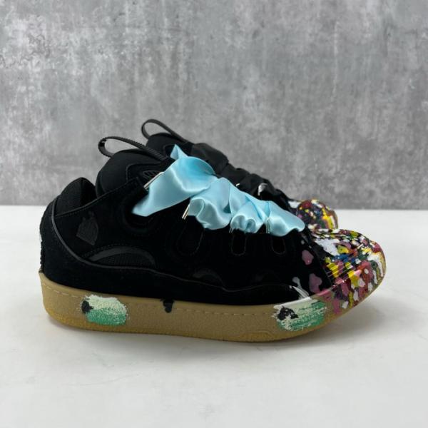 Lanvin Leather Curb Gallery Dept. Black Multi