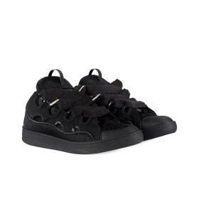 Lanvin Curb Sneakers Black Grey