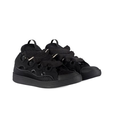 Lanvin Curb Sneakers Black Grey