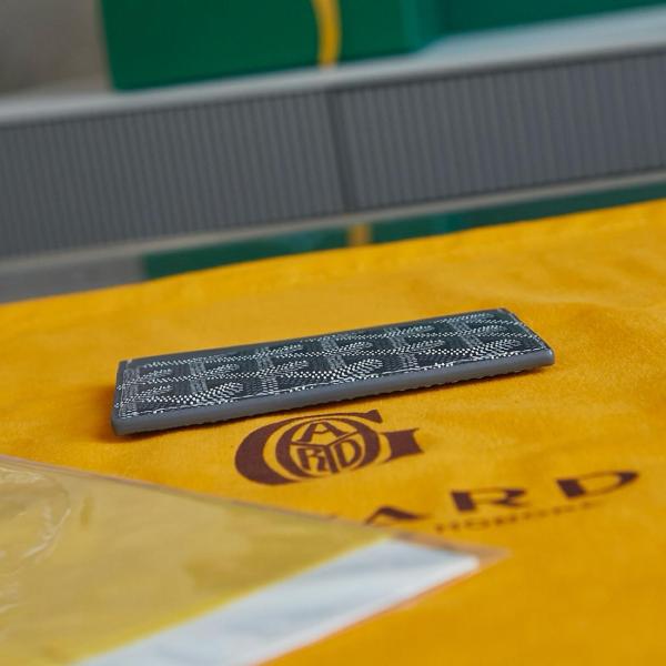 Wallet Goyard Saint-Sulpice Card Wallet Gray