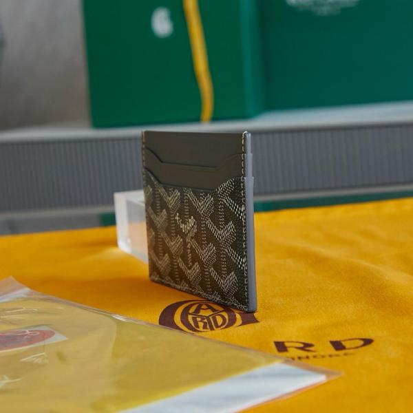 Wallet Goyard Saint-Sulpice Card Wallet Gray