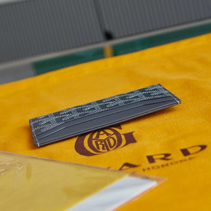 Wallet Goyard Saint-Sulpice Card Wallet Gray