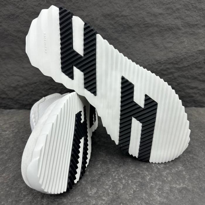 HERMES Bouncing Low-Top Casual Shoes Men's White