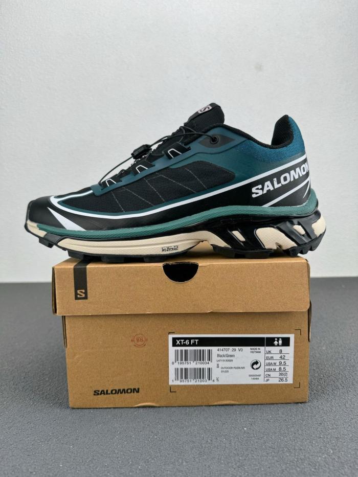 Salomon XT-6 FT Black Ponderosa Pine