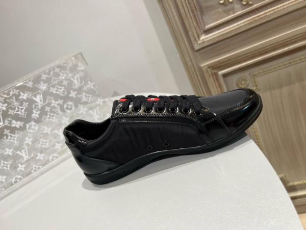 PRADA Sports Casual Shoes Men's Black