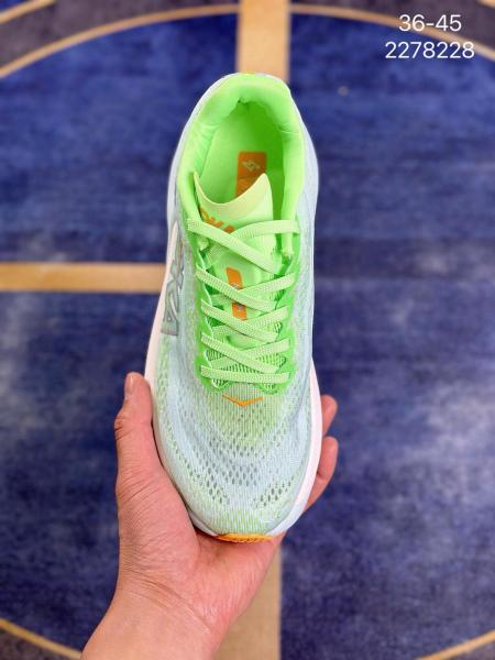 Hoka One One Mach X Lime Glow Sunlit Ocean (Women's)
