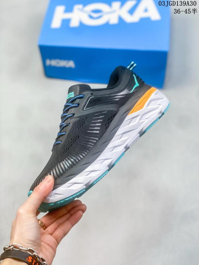 Hoka One One Bondi 7 Black Atlantis
