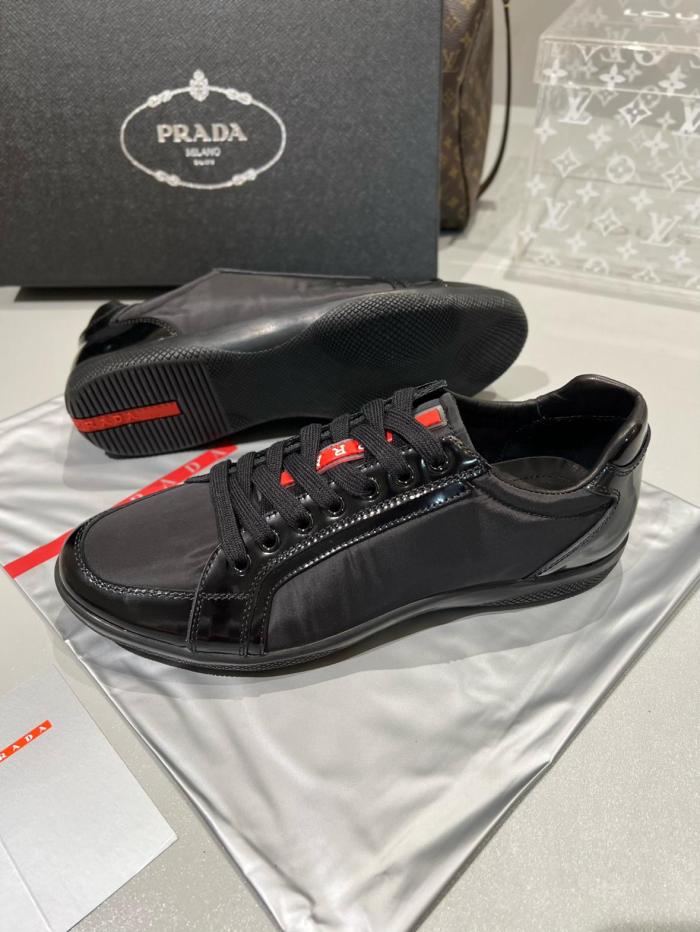 PRADA Sports Casual Shoes Men's Black