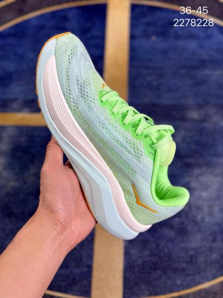 Hoka One One Mach X Lime Glow Sunlit Ocean (Women's)