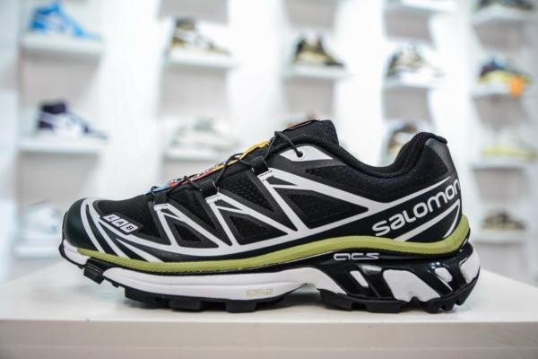 Salomon XT-6 Black Green Lime