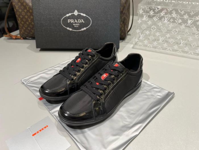 PRADA Sports Casual Shoes Men's Black