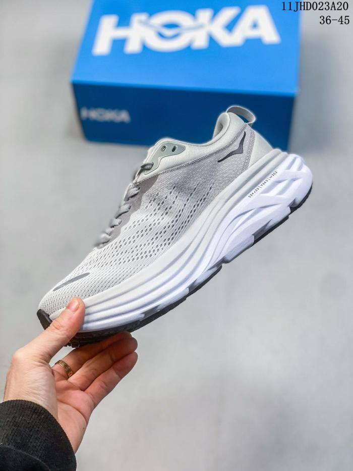 Hoka One One Gaviota 5 Nimbus Cloud Steel Wool