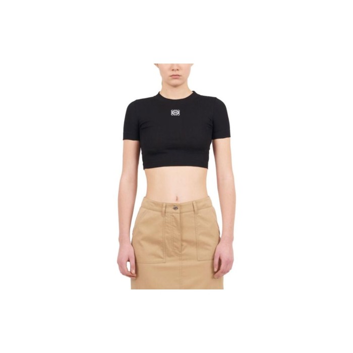 LOEWE Cropped Top 'Black'