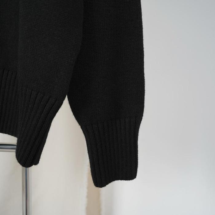 AMIPARIS Ami De Coeur Intarsia Merino Wool Oversized Sweater