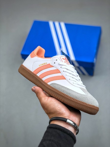 adidas Samba OG White Wonder Clay Gum (Women's)