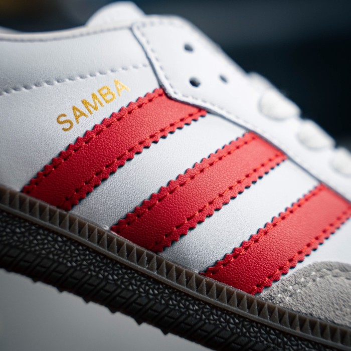 adidas Samba OG White Better Scarlet