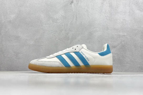 adidas Samba OG Sporty & Rich Cream Blue
