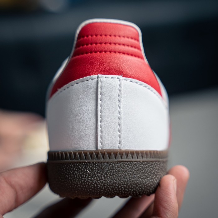 adidas Samba OG White Better Scarlet
