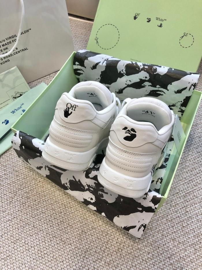OFF-WHITE Out Of Office Low For Walking White Black