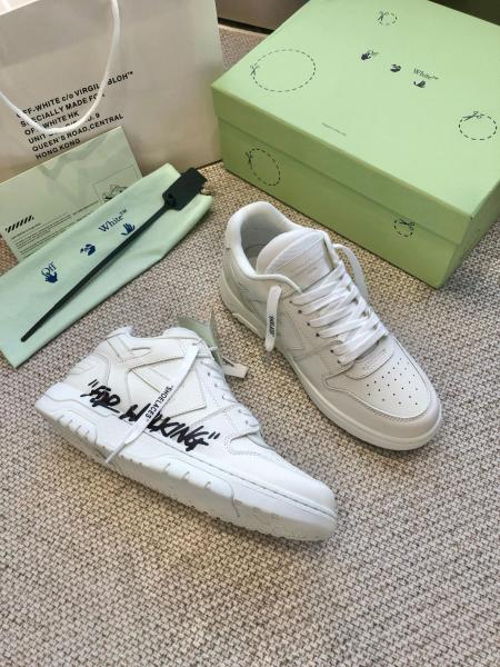 OFF-WHITE Out Of Office Low For Walking White Black