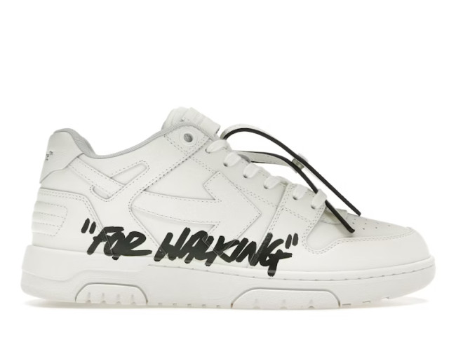 OFF-WHITE Out Of Office Low For Walking White Black