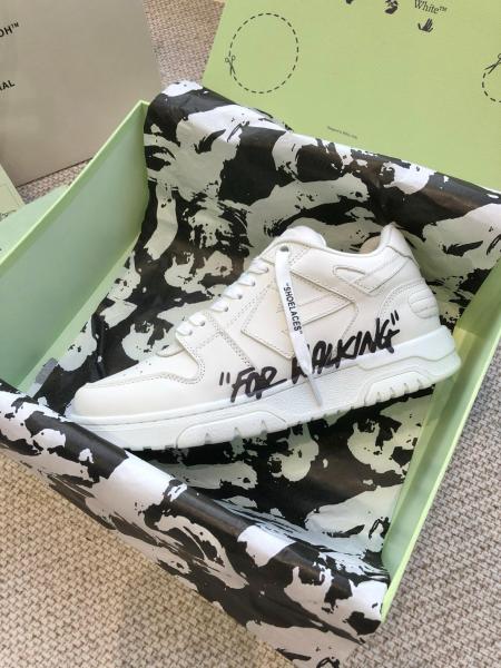 OFF-WHITE Out Of Office Low For Walking White Black