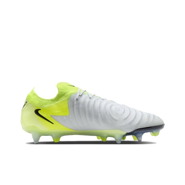 Nike Phantom GX 2 Elite SG Metal Long Studs Anti-Slip Wear-Resistant Soccer Shoes Unisex Silver Yellow