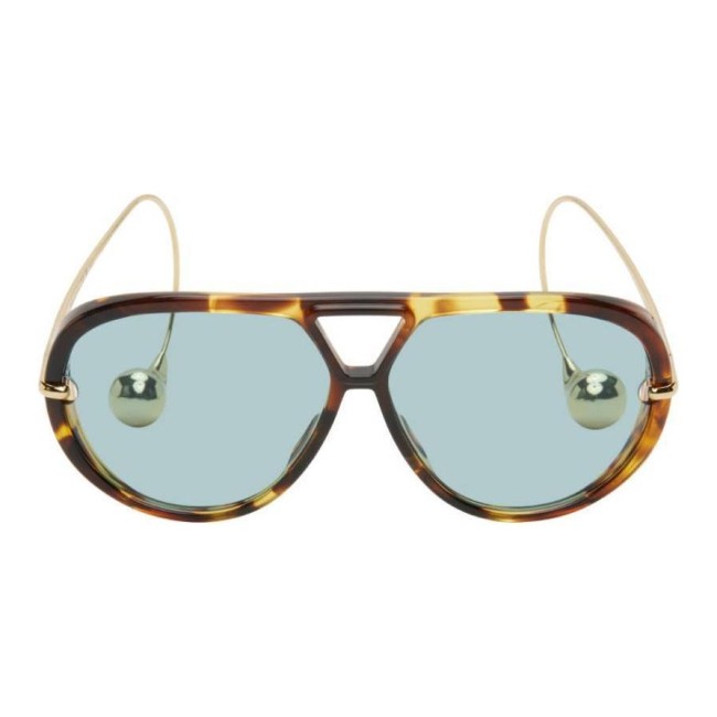 Bottega Veneta Pilot Frame Sunglasses
