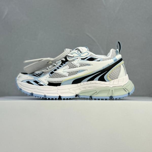 OFF-WHITE Be Right Back White Light Blue