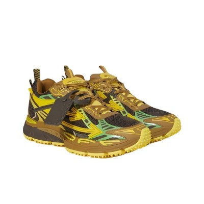 OFF-WHITE Be Right Back Sneakers Brown Colorful