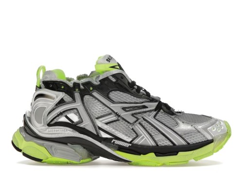 Balenciaga Runner White Neon Yellow