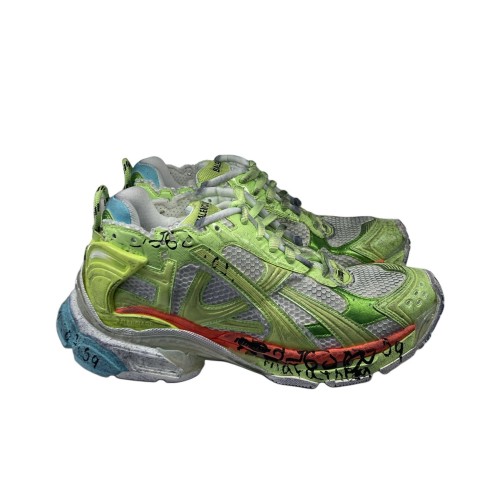 Balenciaga Runner Low Top Casual Shoes Men's Green
