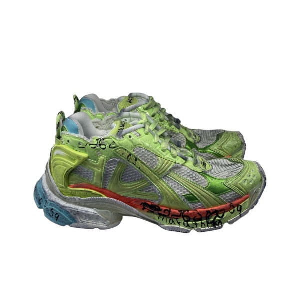 Balenciaga Runner Low Top Casual Shoes Men's Green