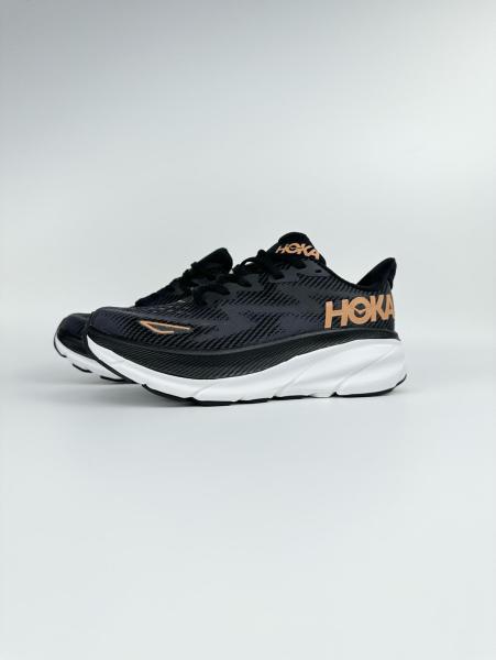Hoka One One Clifton 9 Black Rose Gold (Women's)