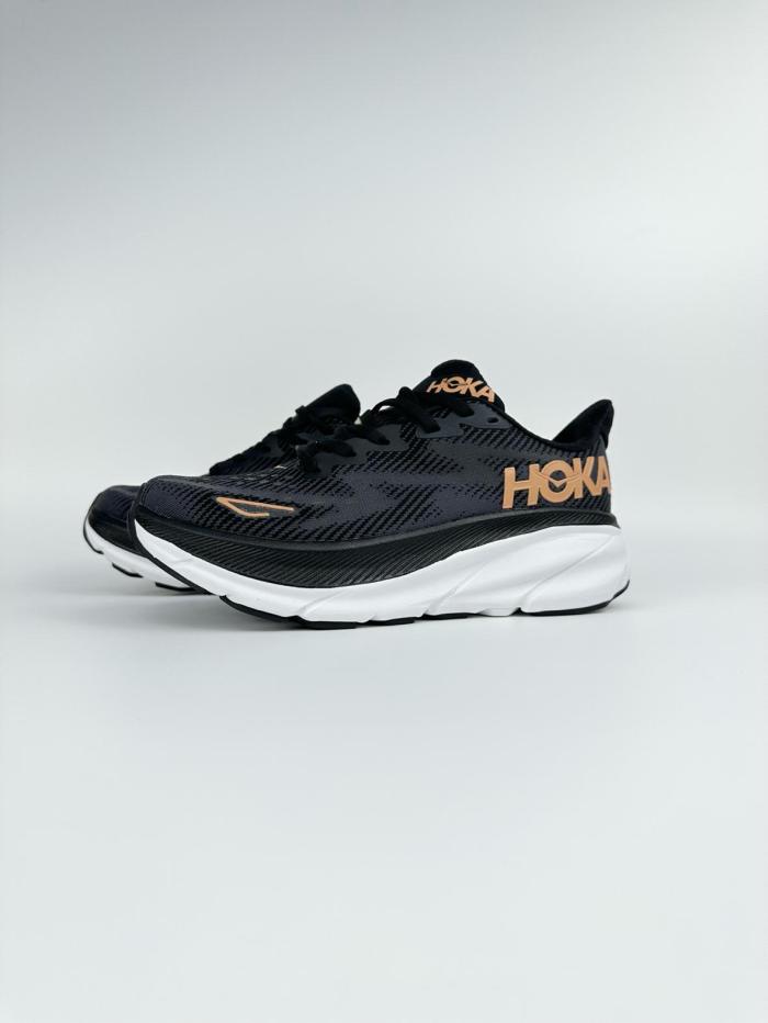 Hoka One One Clifton 9 Black Rose Gold (Women's)
