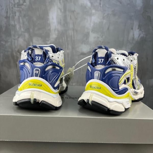 Balenciaga Runner White Blue Yellow Grey Black