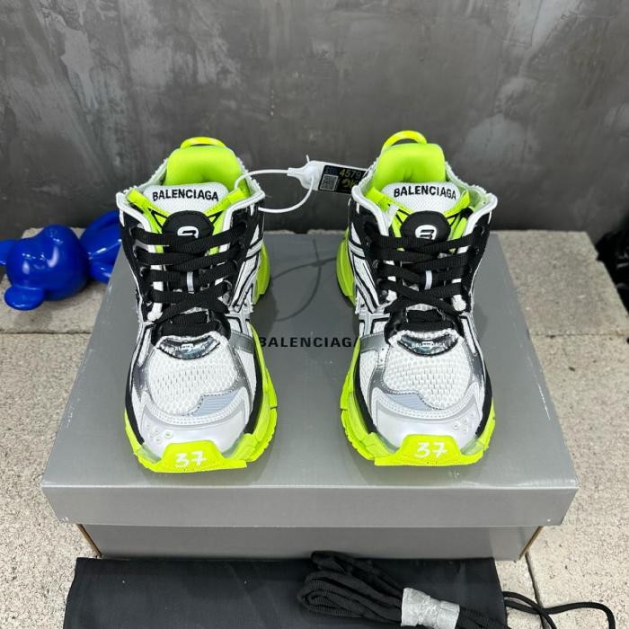 Balenciaga Runner White Neon Yellow