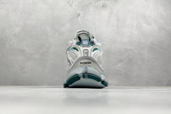 Balenciaga Runner White Green Blue