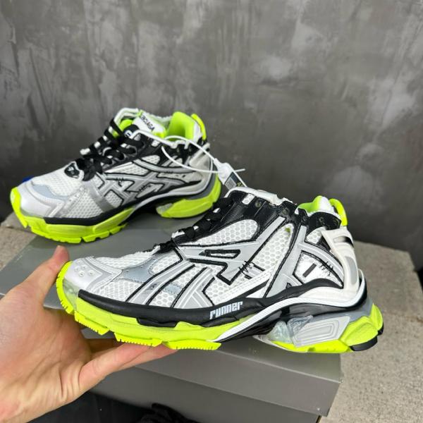 Balenciaga Runner White Neon Yellow