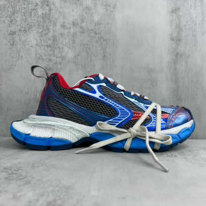 Balenciaga 3XL Low-Top Chunky Sneakers Men's Blue