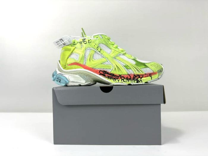 Balenciaga Runner Low Top Casual Shoes Men's Green