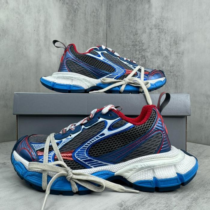Balenciaga 3XL Low-Top Chunky Sneakers Men's Blue