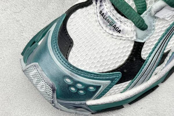 Balenciaga Runner White Green Blue