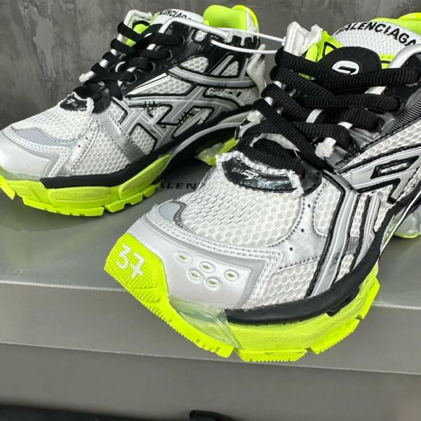 Balenciaga Runner White Neon Yellow
