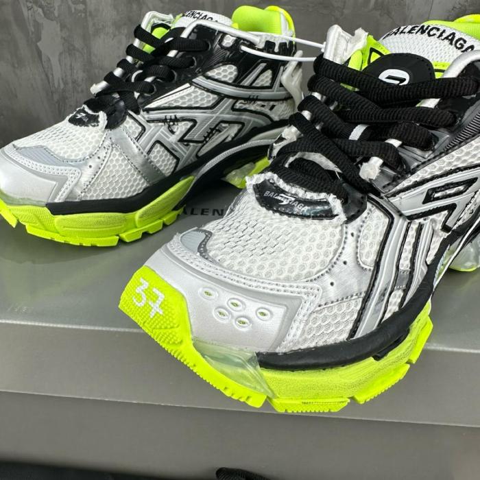 Balenciaga Runner White Neon Yellow