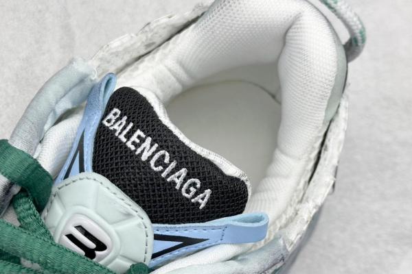 Balenciaga Runner White Green Blue
