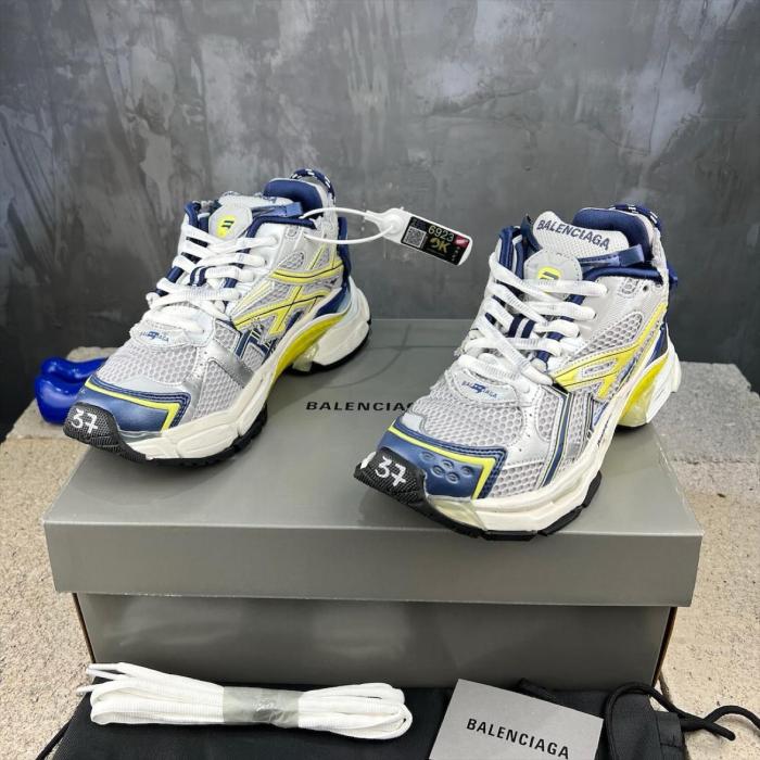 Balenciaga Runner White Blue Yellow Grey Black